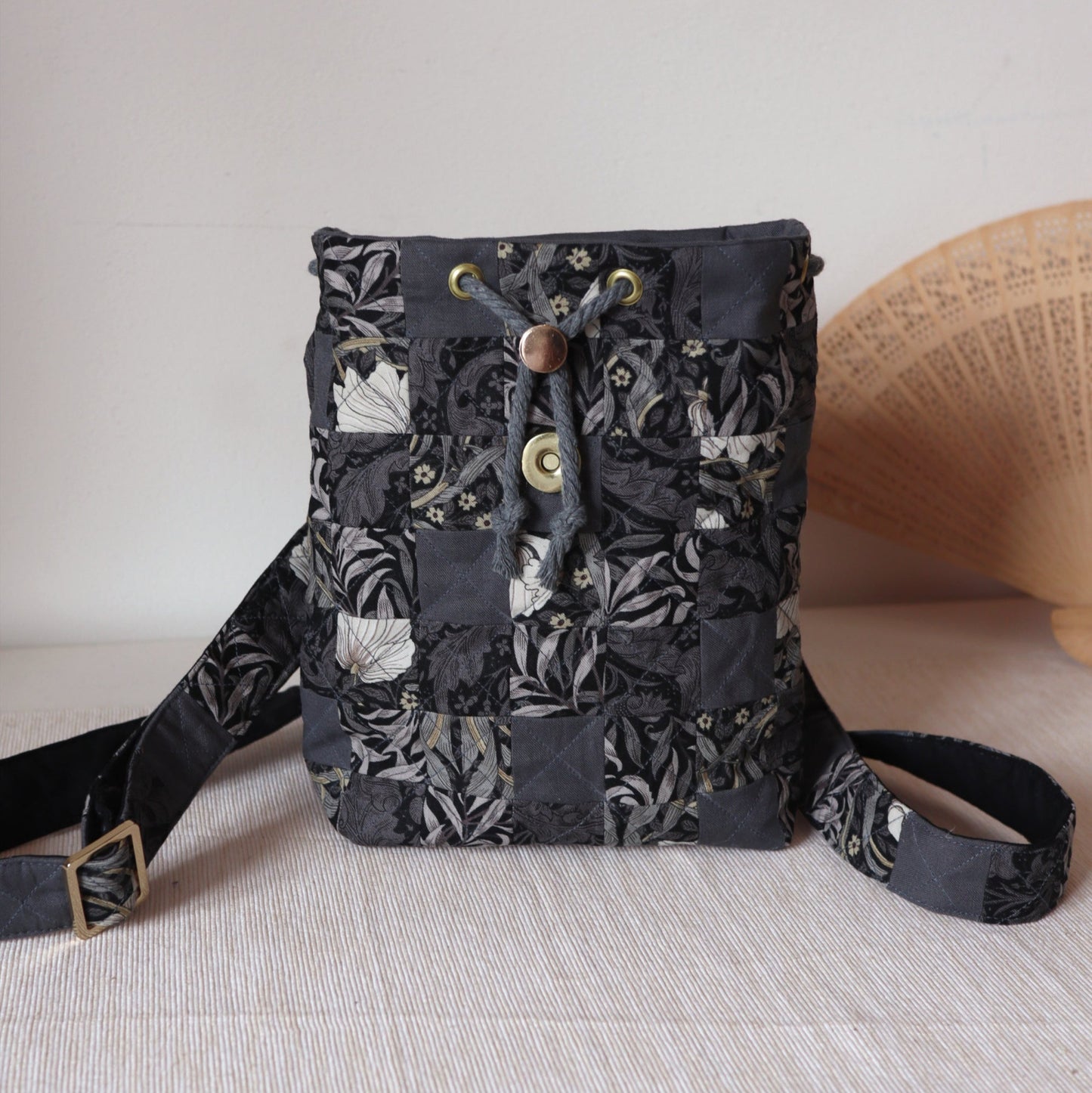 Handmade Mini Travel Bag - Twilight Grey