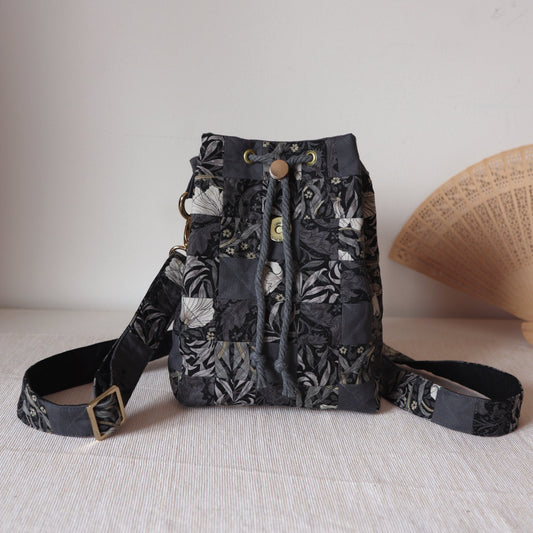 Handmade Mini Travel Bag - Twilight Grey