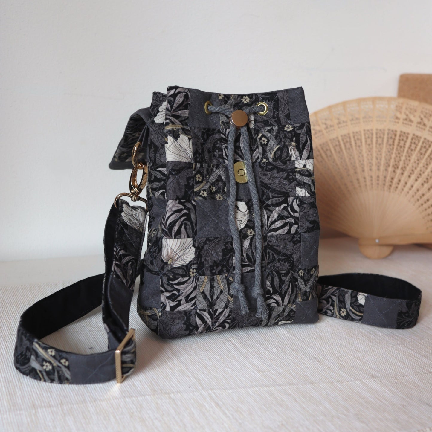 Handmade Mini Travel Bag - Twilight Grey