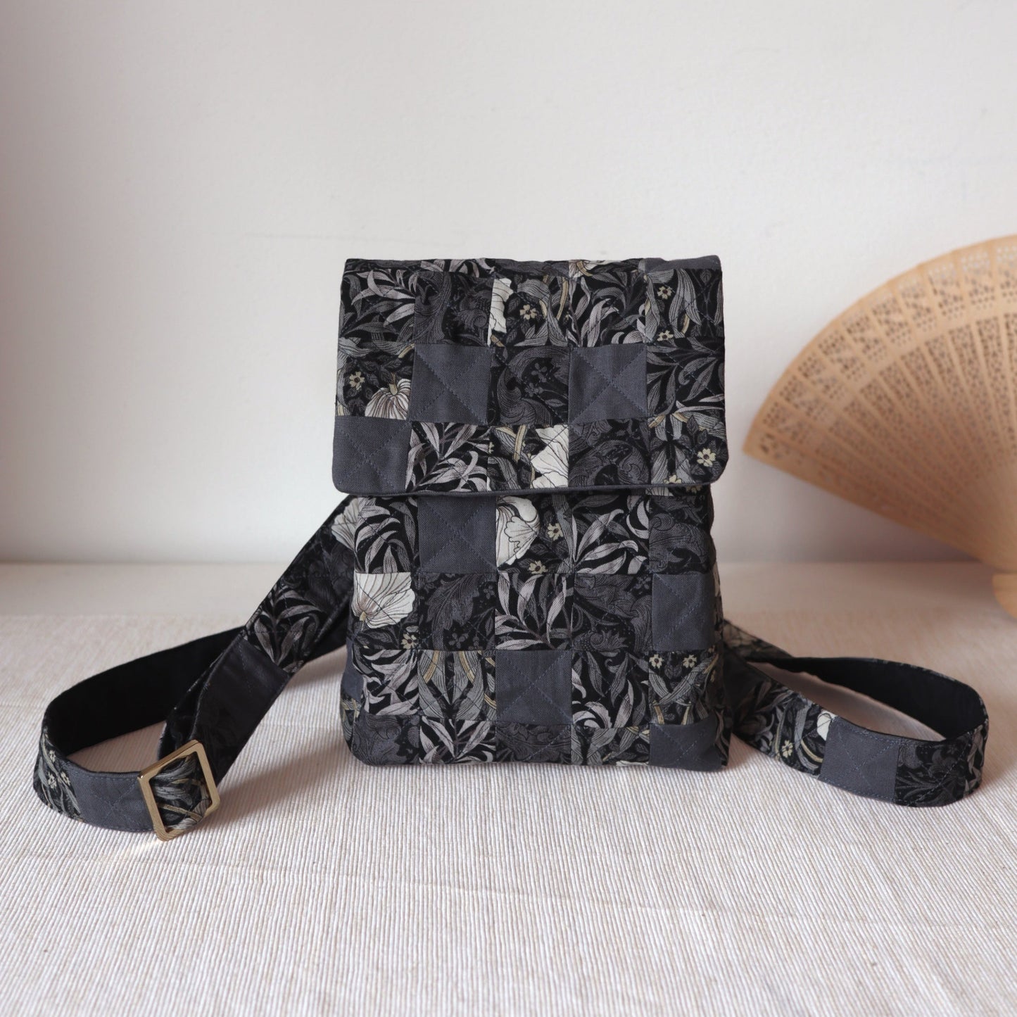 Handmade Mini Travel Bag - Twilight Grey