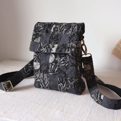 Handmade Mini Travel Bag - Twilight Grey
