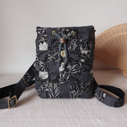 Handmade Mini Travel Bag - Twilight Grey