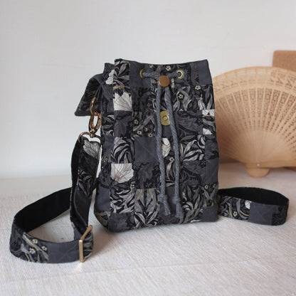 Handmade Mini Travel Bag - Twilight Grey